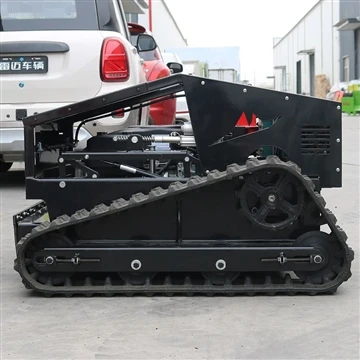 Hibridna kosilica gusjenica Robot za košenje travnjaka može upravljati kosili...